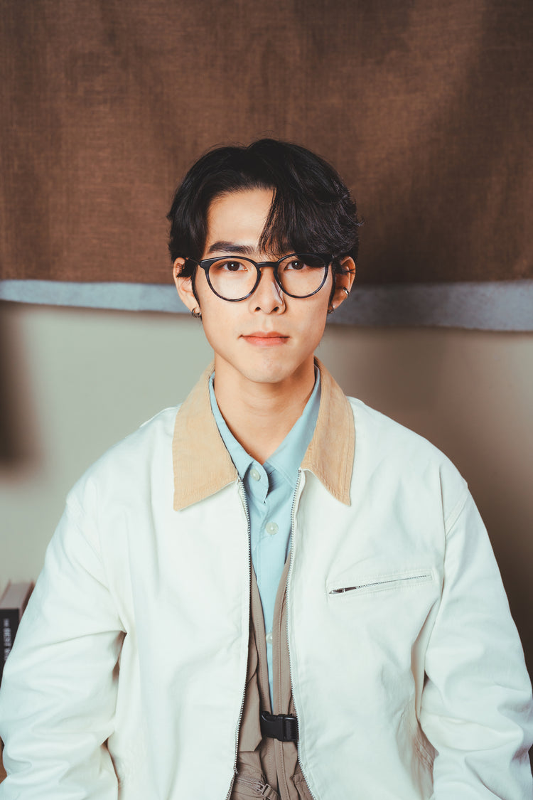 High nose pads, pear-shaped glasses frames | GENIC STYLE 123