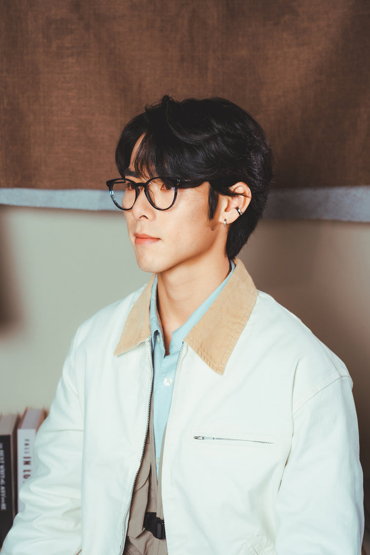 High nose pads, pear-shaped glasses frames | GENIC STYLE 123