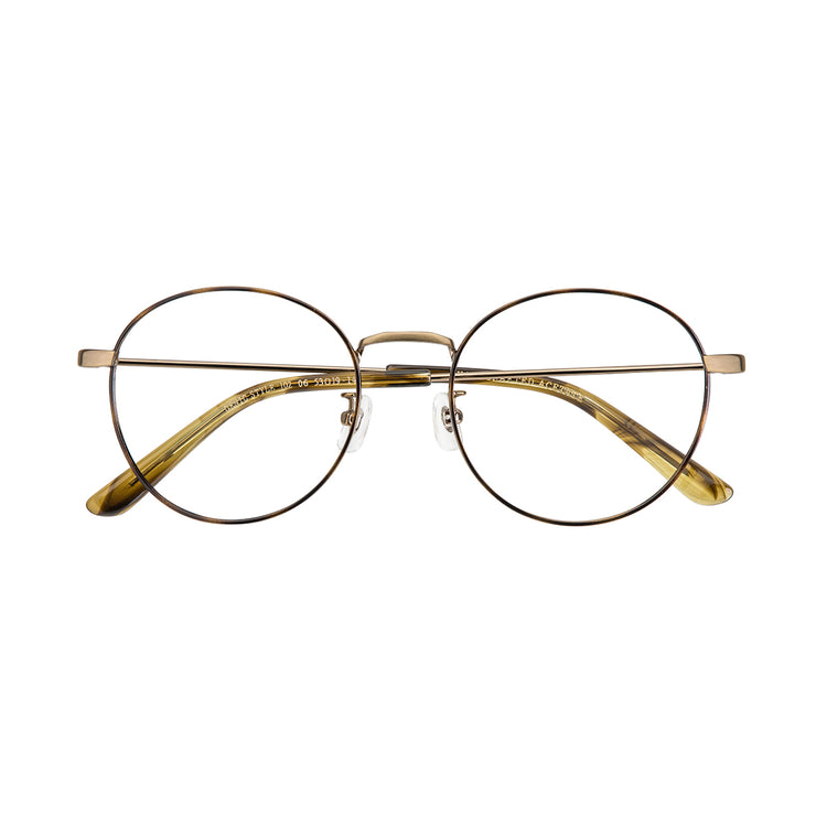 Retro large round glasses frame | GENIC STYLE 102