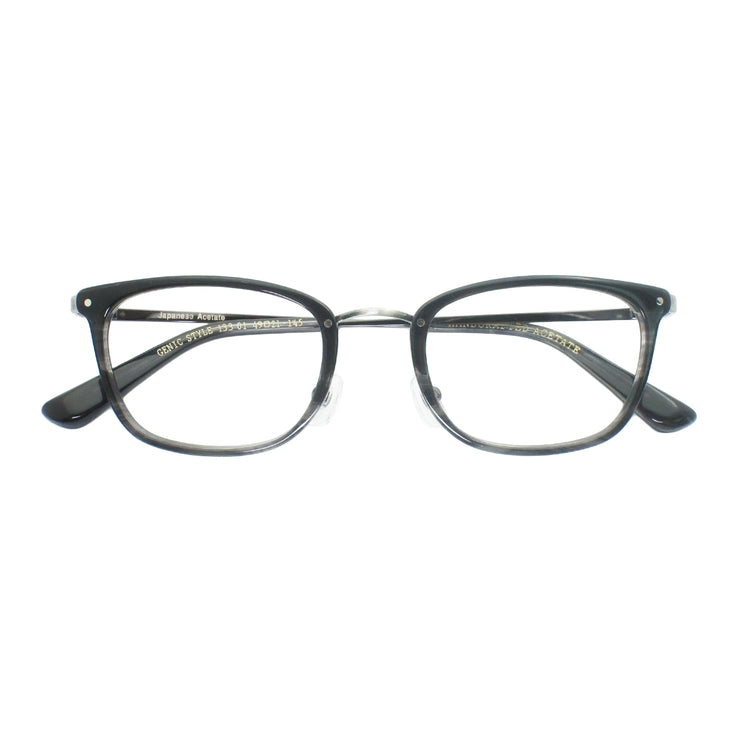 Business square glasses frame | Japanese handmade plates | GENIC STYLE 133