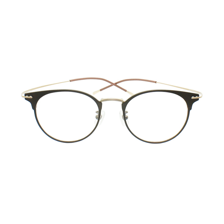 Ultra-light titanium series | Unisex round glasses frame | GENIC STYLE 134