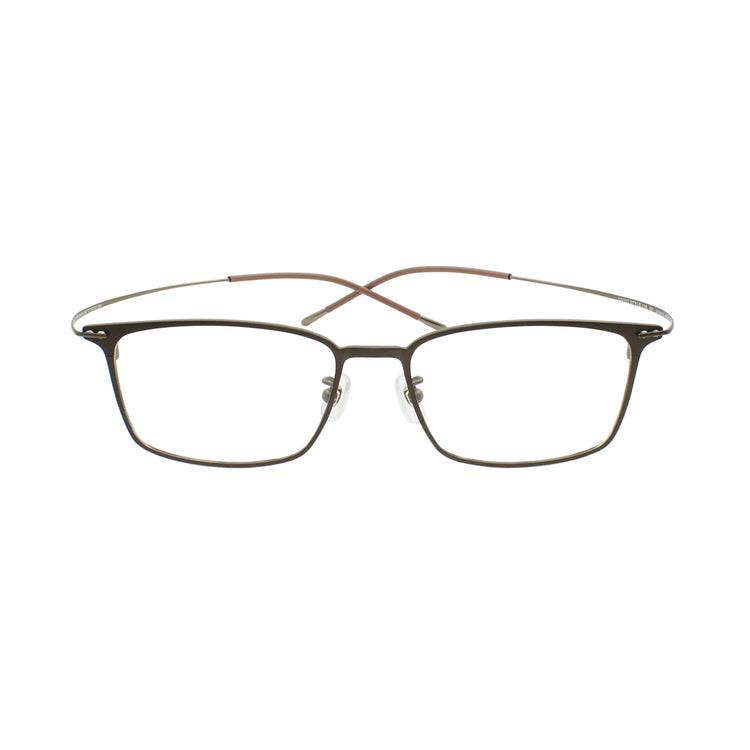 Ultra-light titanium metal series | Business square glasses frame | GENIC STYLE 136