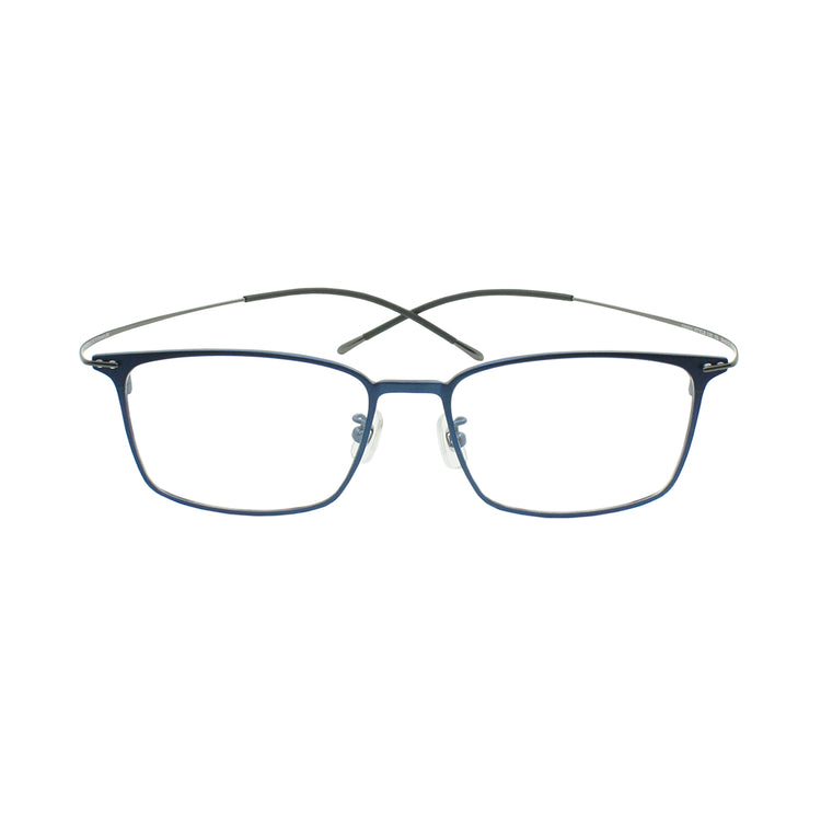 Ultra-light titanium metal series | Business square glasses frame | GENIC STYLE 136