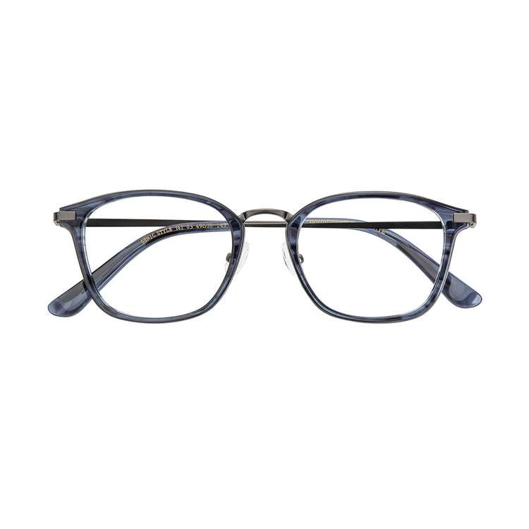 European metal hoop glasses frame | Italian handmade plates | GENIC STYLE 141