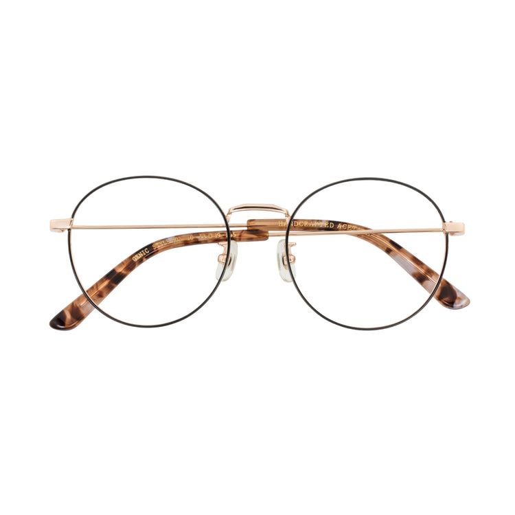 Retro large round glasses frame | GENIC STYLE 102