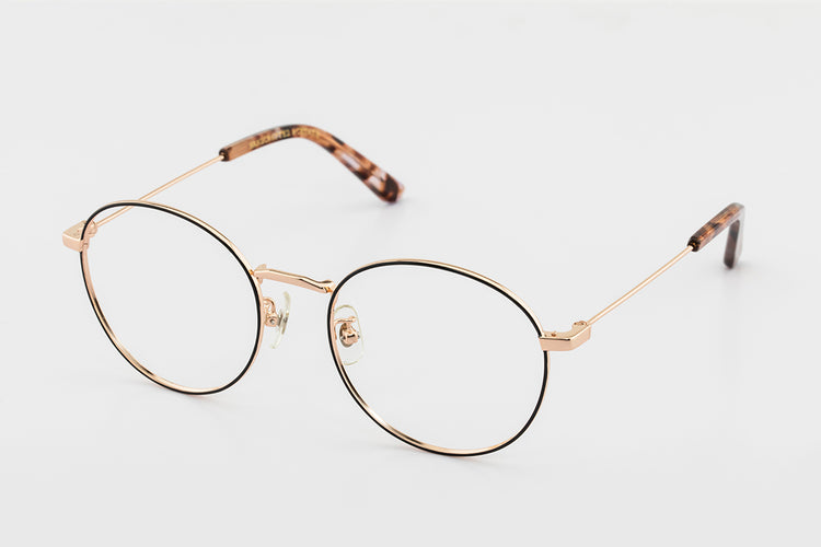 Retro large round glasses frame | GENIC STYLE 102