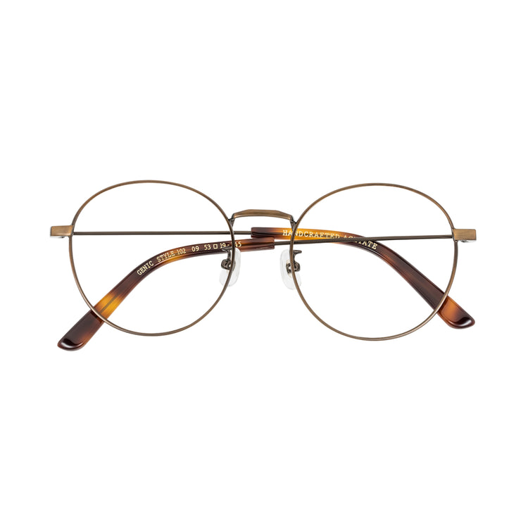 Retro large round glasses frame | GENIC STYLE 102
