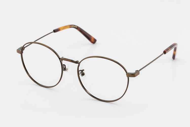Retro large round glasses frame | GENIC STYLE 102