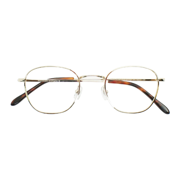 Retro square small edge metal glasses frame | GENIC PALM SPRING