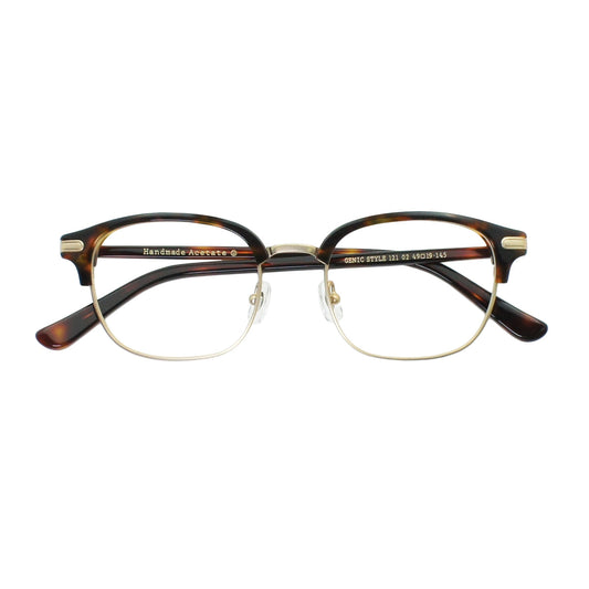 American classic square eyebrow glasses frame | GENIC STYLE 121