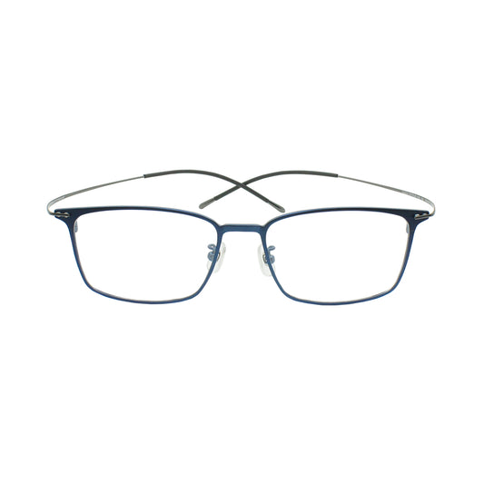 Ultra-light titanium metal series | Business square glasses frame | GENIC STYLE 136