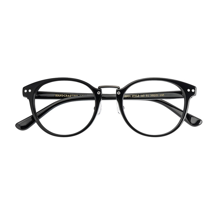 簡約中金眼鏡框 | 意大利手工板材 | GENIC STYLE 140