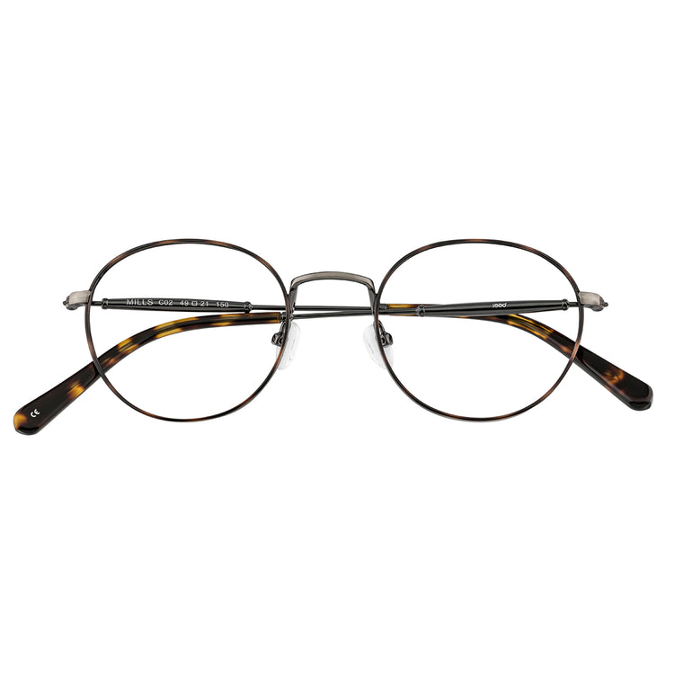 Simple elegant metal glasses frame | MILLS