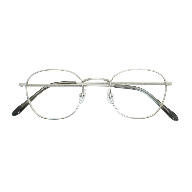 Retro square small edge metal glasses frame | GENIC PALM SPRING